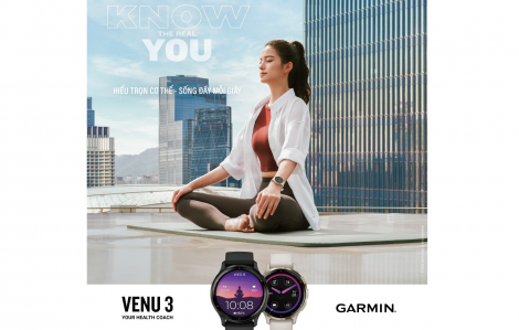 Garmin ra mắt dòng đồng hồ thông minh GPS Venu 3: Cố vấn sức khỏe và tập luyện, giúp người dùng tận hưởng trọn vẹn cuộc sống