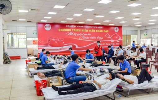 Hiến máu nhân đạo - Hành trình lan tỏa yêu thương cùng Vedan Việt Nam