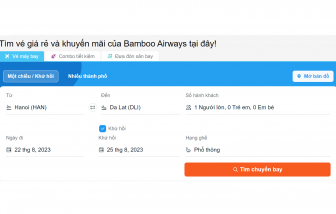 Bí quyết săn vé máy bay Bamboo siêu rẻ tại Traveloka