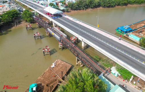 Cầu Long Kiểng sẵn sàng thông xe vào ngày 8/9