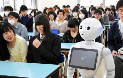 Nhật Bản sử dụng robot để giải quyết tình trạng học sinh trốn học