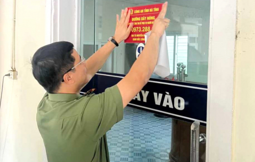 Giám đốc Công an tỉnh Hà Tĩnh công khai số điện thoại tiếp nhận phản ánh