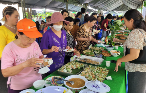 500 người tham gia tiệc ẩm thực chay gây quỹ