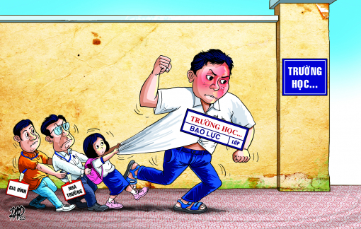 Vào năm học mới, lại lo bạo lực học đường