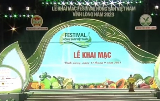 Khai mạc Festival Nông sản Việt Nam - Vĩnh Long năm 2023