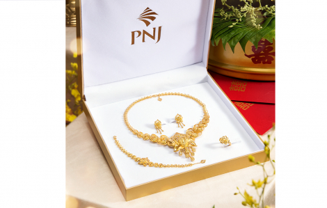 PNJ ra mắt bộ sưu tập Trang sức cưới Trầu Cau PNJ