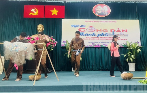 12 đơn vị vào vòng chung kết hội thi “Công dân thành phố với hành trình văn hóa TPHCM” năm 2023