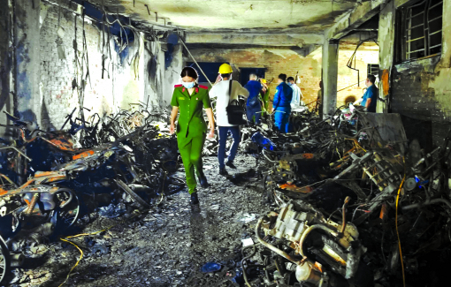 Chung cư mini dễ cháy nhưng khó thoát