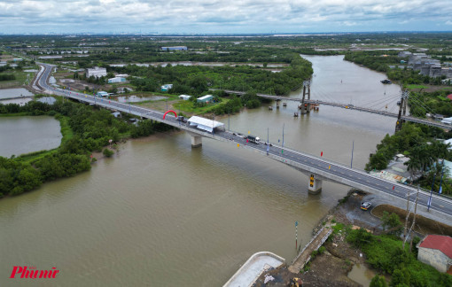 Thông xe cầu Vàm Sát 2 sau 5 năm thi công