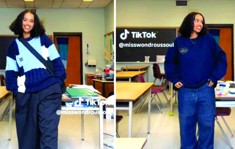 Giáo viên Canada chia sẻ mẹo học tập và phong cách thời trang trên TikTok