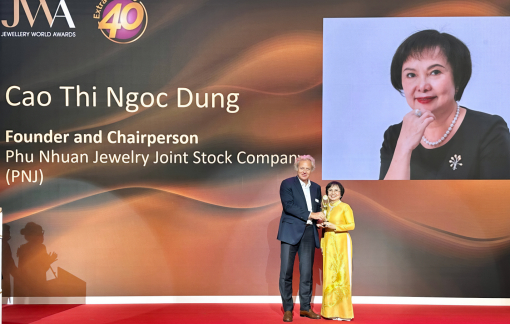 “Nữ tướng ngành kim hoàn” Việt Nam được vinh danh Extraordinary 40 tại JWA 2023
