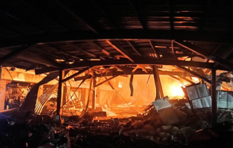 Cháy nổ tại nhà máy ở Đài Loan (Trung Quốc), gần 100 người thương vong
