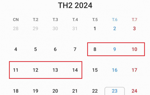 Đề xuất 2 phương án nghỉ tết Nguyên đán 2024