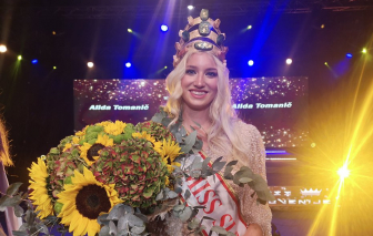 Vì sao Hoa hậu Slovenia được trao vương miện bằng gỗ?