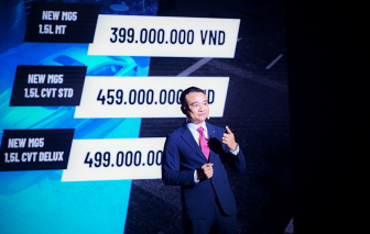 MG ra mắt mẫu xe chưa tới 400 triệu đồng tại Việt Nam