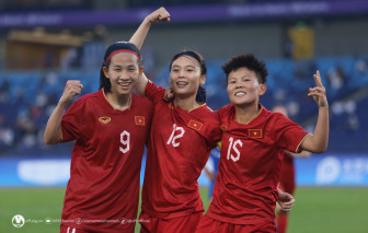 Nữ Việt Nam thắng đậm Bangladesh tại ASIAD19