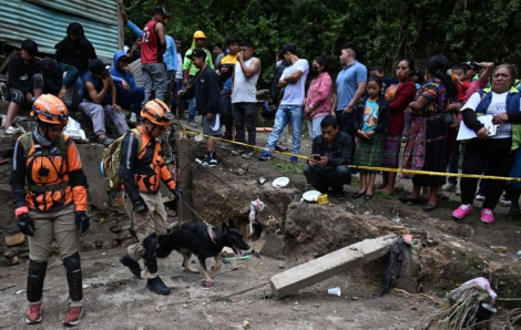 Nhiều trẻ em mất tích sau trận lũ quét ở Guatemala và Mexico