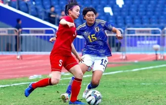 Các cô gái Việt Nam thua Nhật Bản 0-7