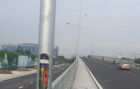 Tái diễn tình trạng trộm thiết bị điện ở đường song hành cao tốc TPHCM - Long Thành - Dầu Giây