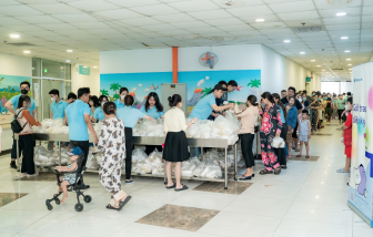 Shinhan Life Việt Nam tặng 1.200 suất ăn trưa cho bệnh nhi Bệnh viện Nhi Đồng TPHCM