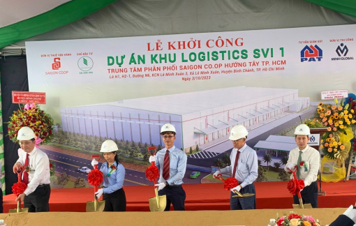 Khởi công kho Saigon Co.op hướng Tây TPHCM  giai đoạn 1 tại KCN Lê Minh Xuân 3