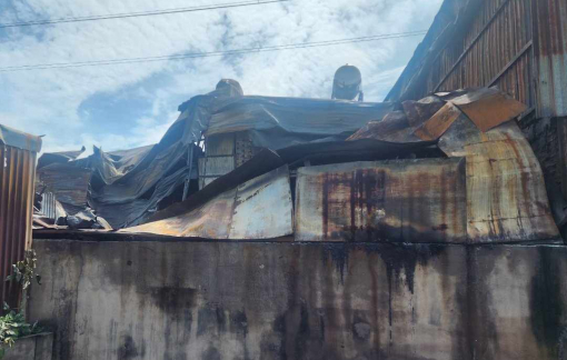 Cháy hộ kinh doanh gia công ép nhựa, 1 phụ nữ tử vong