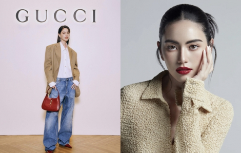 Mỹ nhân Thái Lan Mai Davika là đại sứ thương hiệu Gucci
