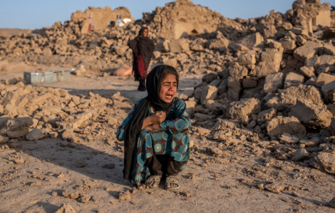 Hơn 90% người thiệt mạng do động đất ở Afghanistan là phụ nữ và trẻ em