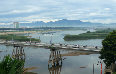 Quảng Ngãi đầu tư 380 tỉ xây kè chống sạt lở và tôn tạo cảnh quan bờ nam sông Trà Khúc