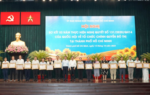 TPHCM tổ chức chính quyền đô thị: Khắc phục được tình trạng chồng chéo, trùng lắp