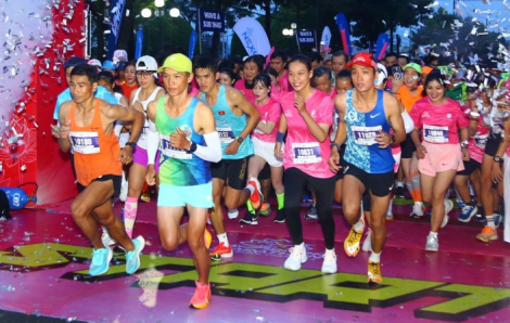 Hơn 6.000 vận động viên từ 14 quốc gia tham dự marathon Đất sen hồng