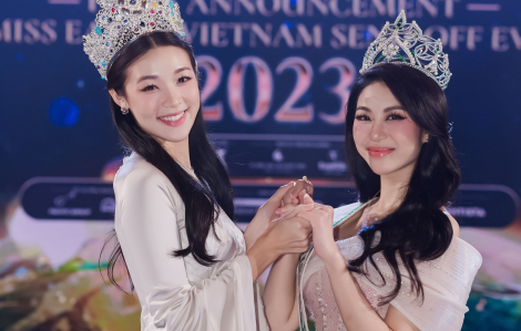 Hoa hậu Trái đất Lan Anh ''đọ sắc'' cùng Mina Sue Choi