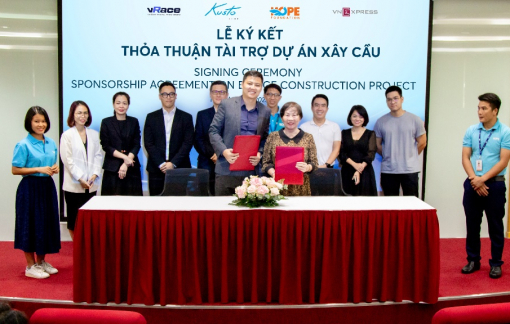 Kusto Home ký kết tài trợ dự án xây cầu cùng Hope Foundation