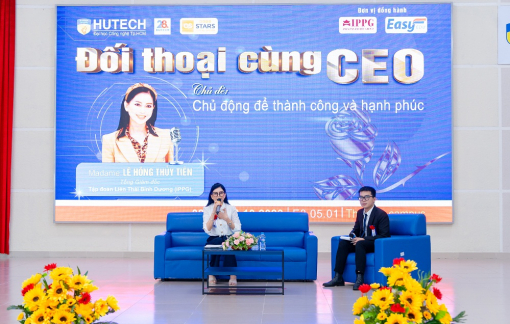 Sinh viên HUTECH khám phá cơ hội phát triển dành cho nữ giới trong thời đại số cùng CEO Lê Hồng Thủy Tiên