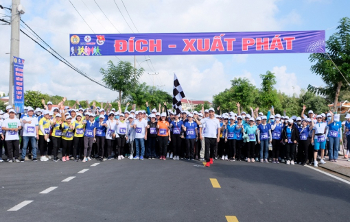 EVNHCMC tổ chức giải đi bộ đồng hành “Tiếp sức phụ nữ vượt khó tại huyện Cần Giờ”