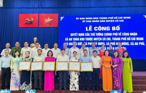Củ Chi có 6 xã được công nhận xã an toàn khu