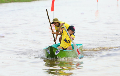 Hấp dẫn giải đua xuồng mùa nước nổi 2023 ở An Giang