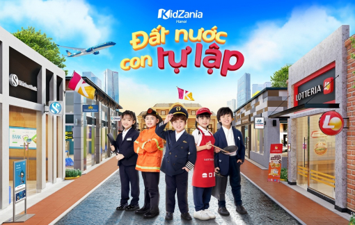 Phát triển kiến thức tài chính ngân hàng cùng Shinhan Việt Nam tại mô hình KidZania