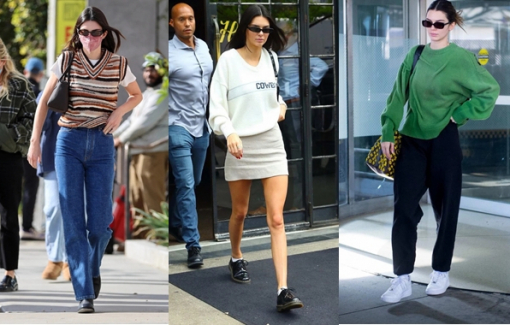 Muôn kiểu phối áo len mùa se lạnh đẹp như Kendall Jenner