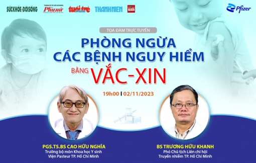 Phòng ngừa các bệnh nguy hiểm bằng vắc xin