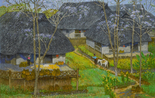 21 họa sĩ triển lãm tranh gây quỹ xây nhà tình thương