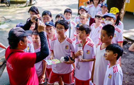 Cẩm nang “lên rừng xuống biển” của học sinh Royal School: Học sinh tồn qua các trạm trò chơi