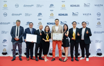 Cú đúp giải thưởng của Kusto Home tại Vietnam Property Awards 2023 với The Reflection West Lake