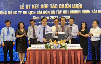 Saigontourist Group và Tạp chí Doanh nhân Sài Gòn ký kết hợp tác