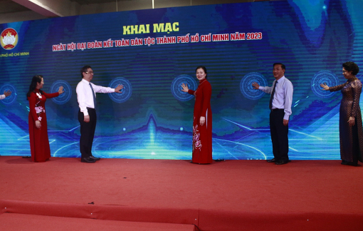 Khai mạc Ngày hội Đại đoàn kết toàn dân tộc TPHCM năm 2023