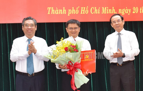 Ông Nguyễn Mạnh Cường giữ chức Trưởng Ban Dân vận Thành ủy TPHCM