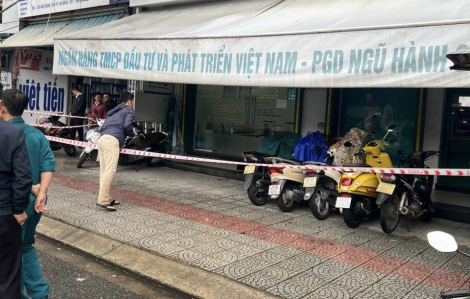 Một ngân hàng ở Đà Nẵng bị cướp, bảo vệ bị đâm tử vong