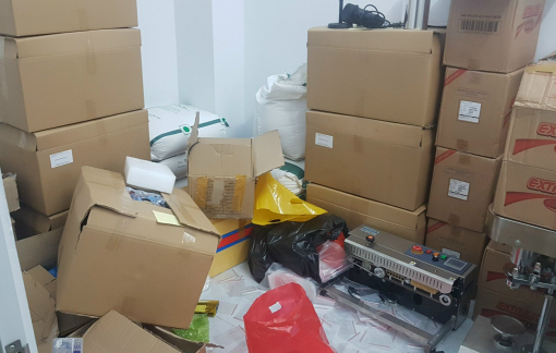 200 cảnh sát triệt phá đường dây sản xuất ma túy "nước vui"