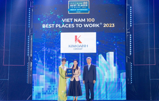 Kim Oanh Group được vinh danh Top 100 nơi làm việc tốt nhất Việt Nam