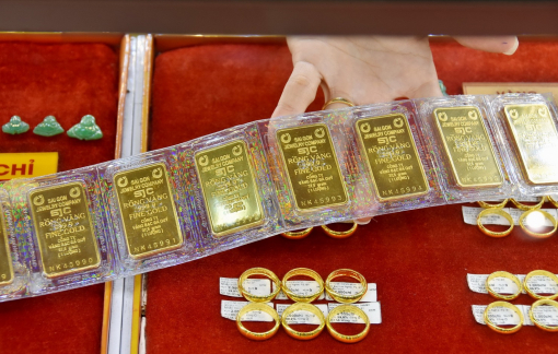 Một tuần giá vàng tăng 1,5 triệu đồng/lượng